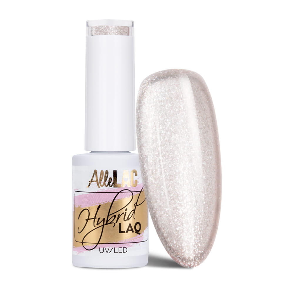 Lakier hybrydowy LED/UV Gel Polish AlleLac Shine Like a Bride Nr 117 5 g