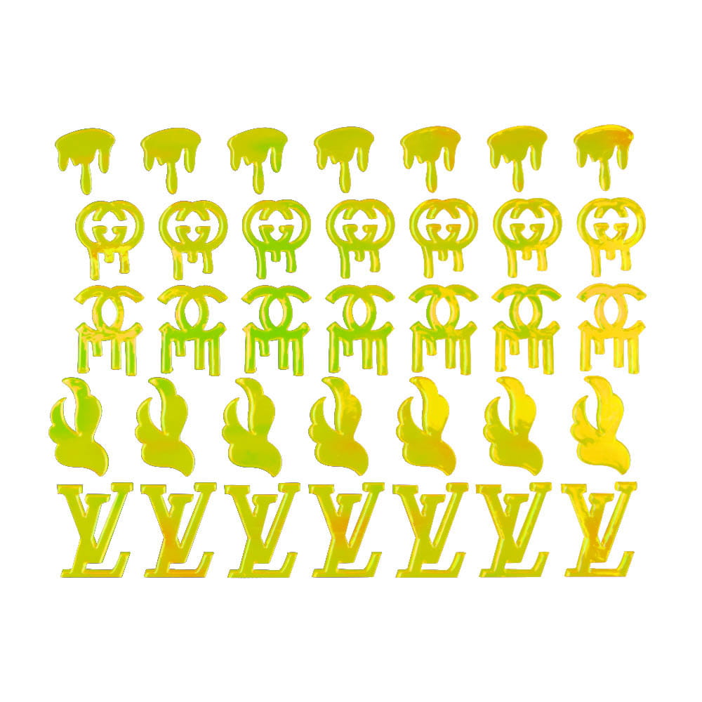 Naklejka samoprzylepna kształty logotypy Nr 19