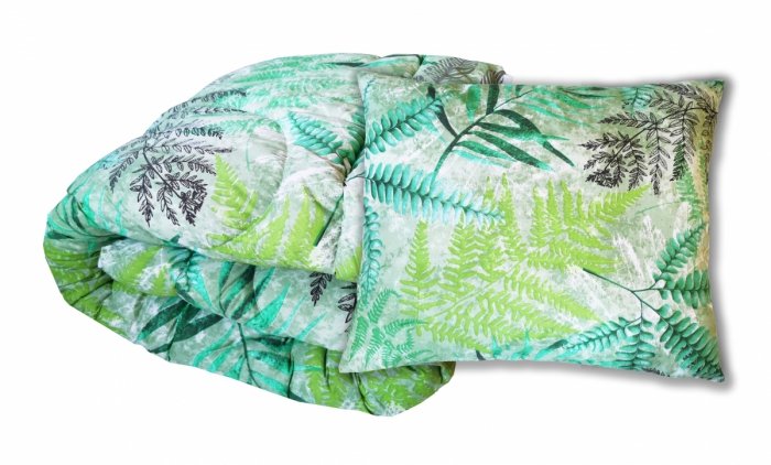 Kołdra poliestrowa LETNIA 140x200 + 1 poduszka 70x80 ProduktPolski