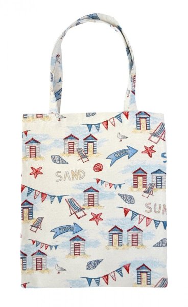 Torba gobelinowa która cieszy Gobelin 35x42 wz. Plaża 0053