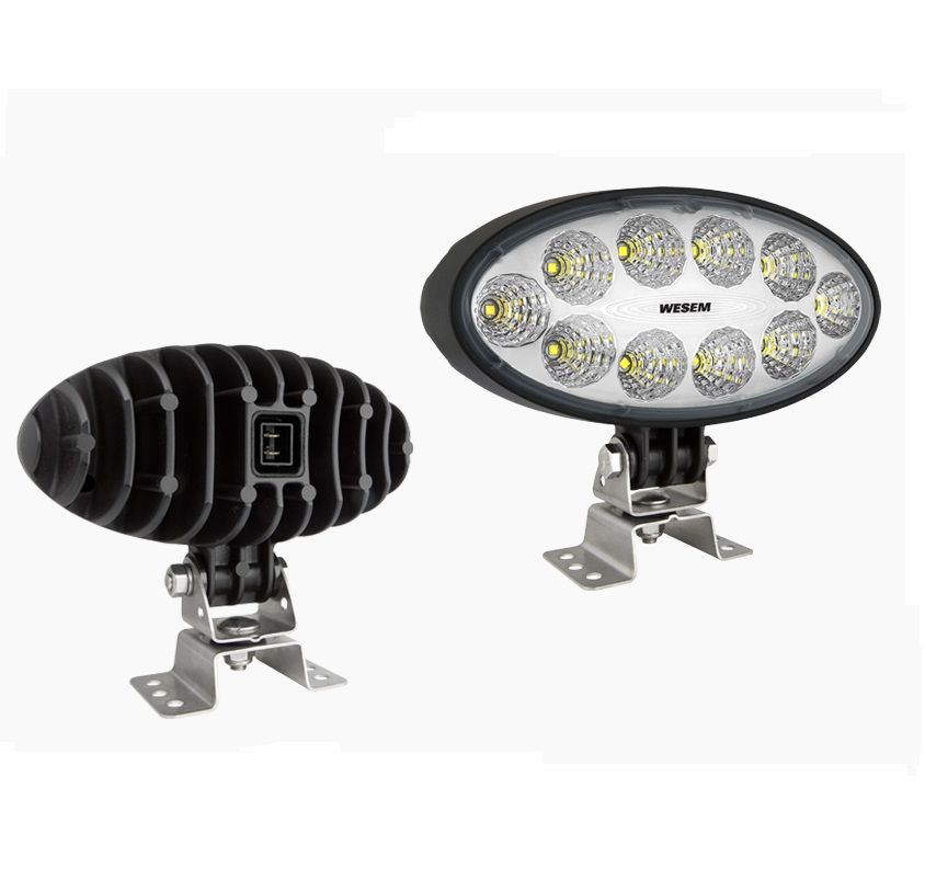 Lampa robocza LED 60° 2200lm złącze AMP CRV1C.52726 Wesem