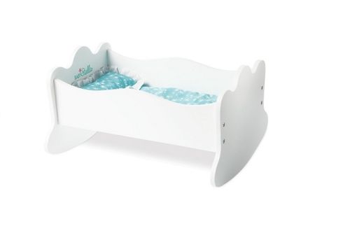 Manhattan Toy Biała drewniana Kołyska