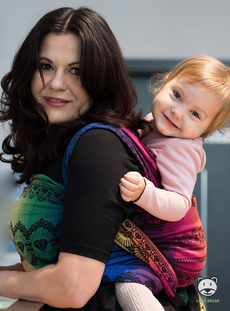 DIAMOND LACE RAINBOW CHIC - 100% Bawełna, splot żakardowy