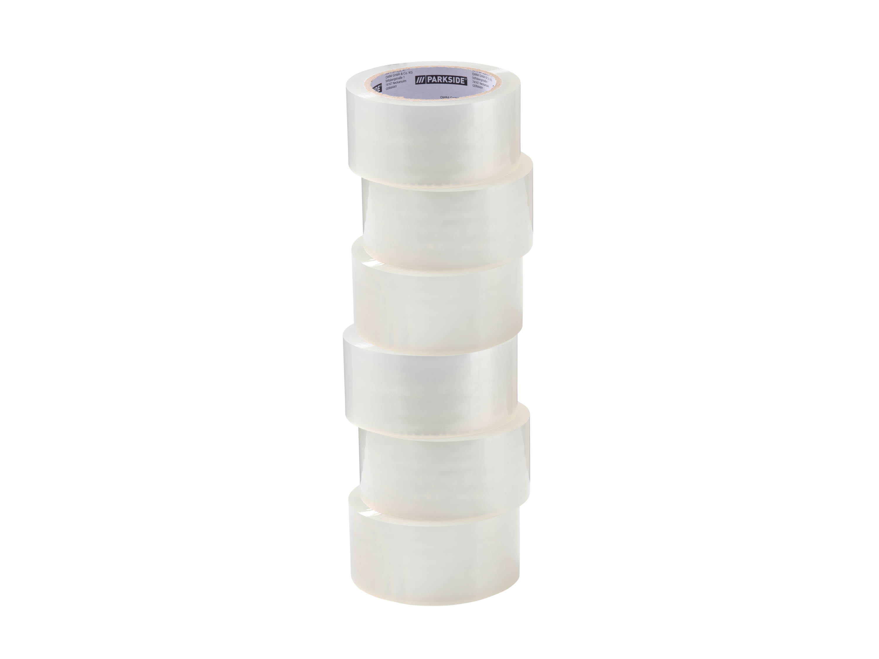 Parkside Zestaw 6 taśm klejących XXL Przezroczysty