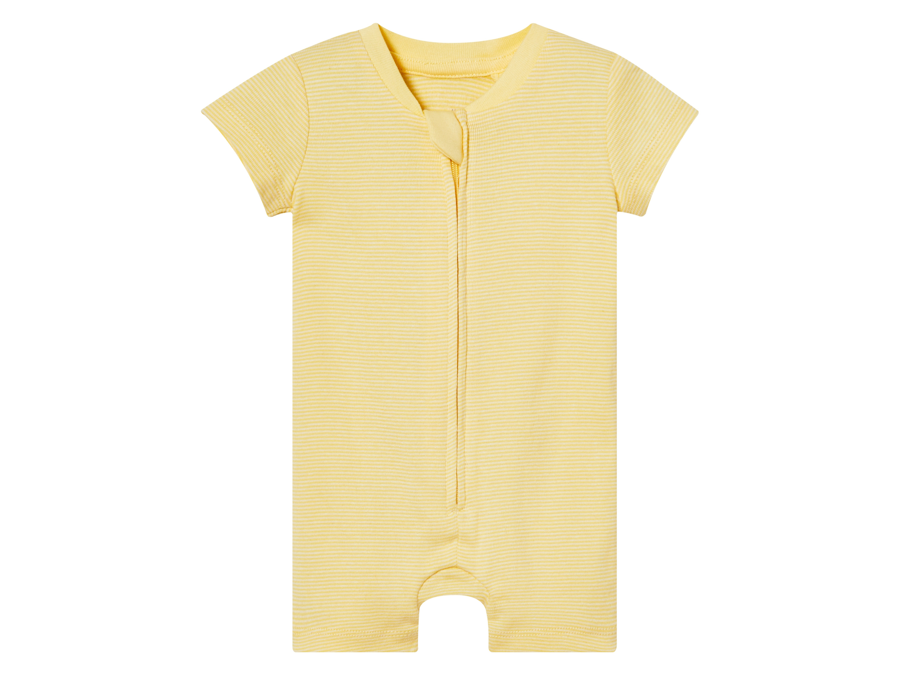 lupilu Pajacyk niemowlęcy z bawełny organicznej Żółty, 62/68