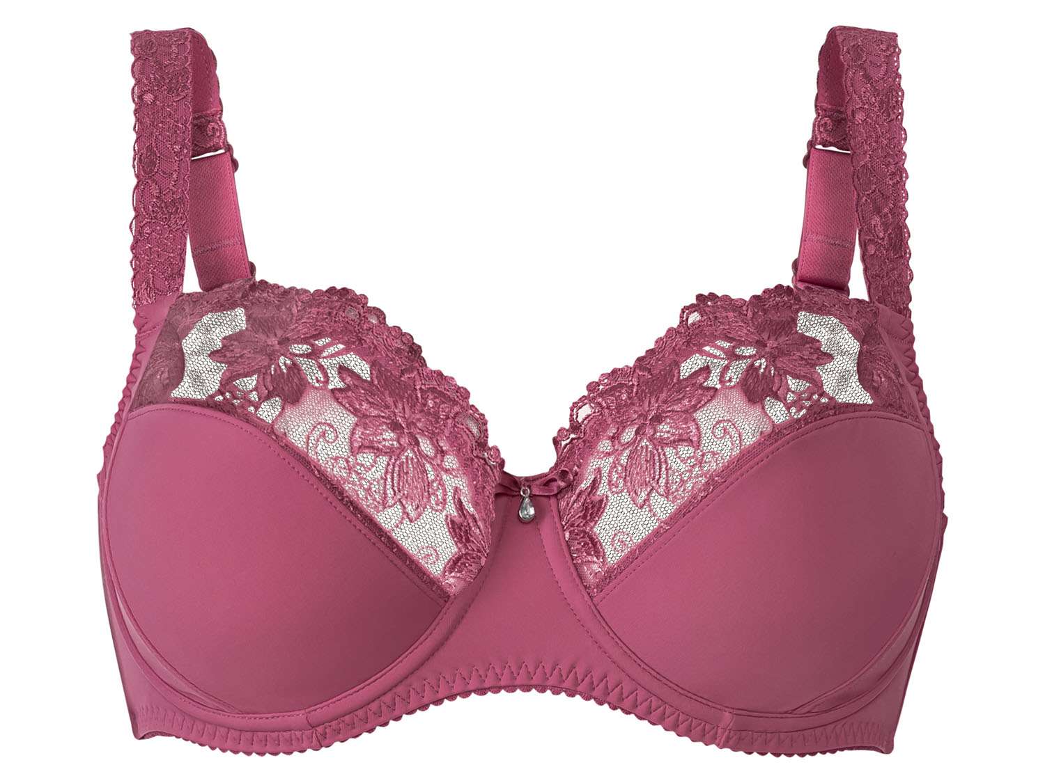 esmara Biustonosz damski z fiszbinami, XXL 95C, Różowy