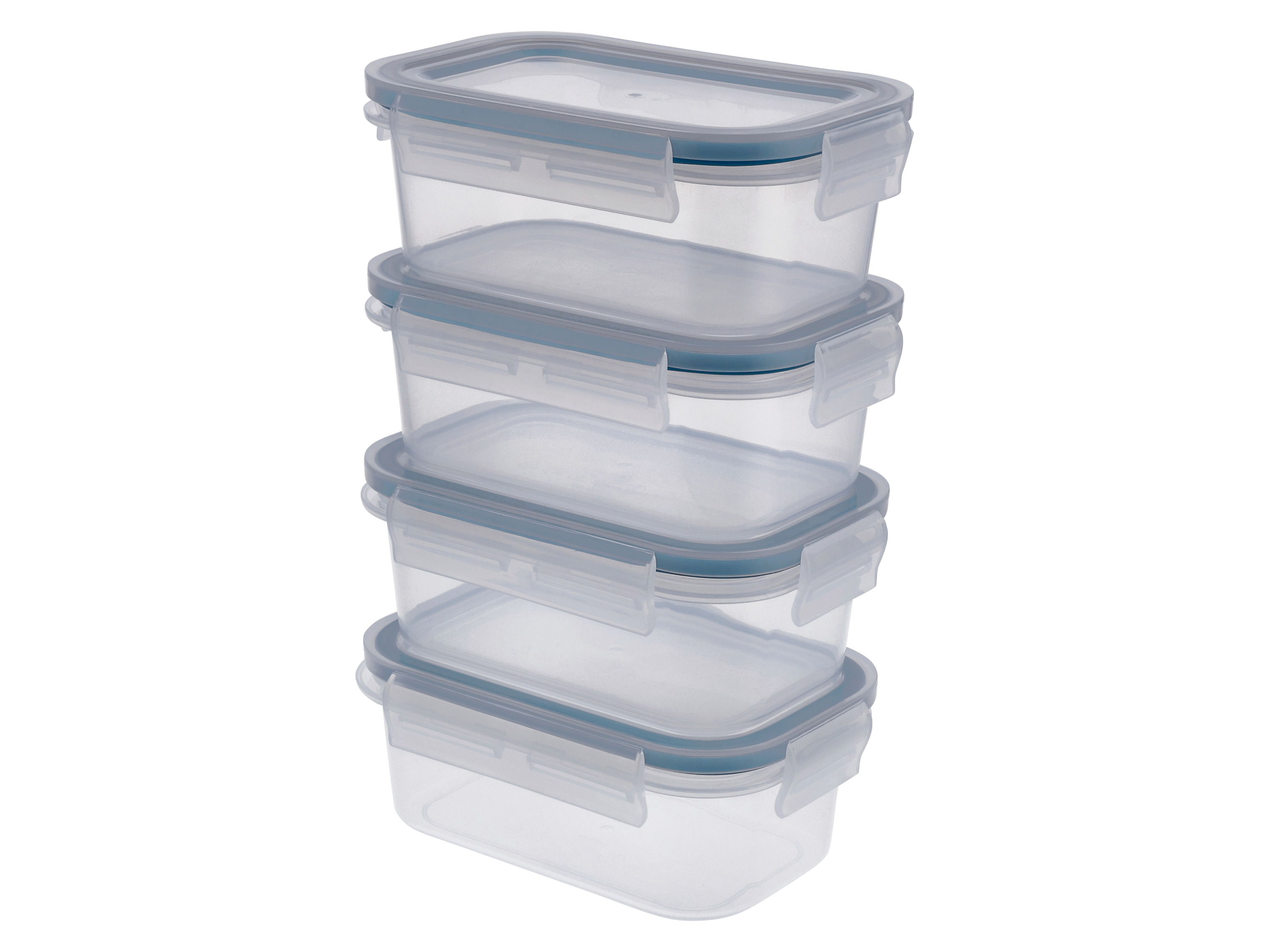 Silvercrest Zestaw 2, 3 lub 4 pojemników do przechowywania żywności 4 sztuki