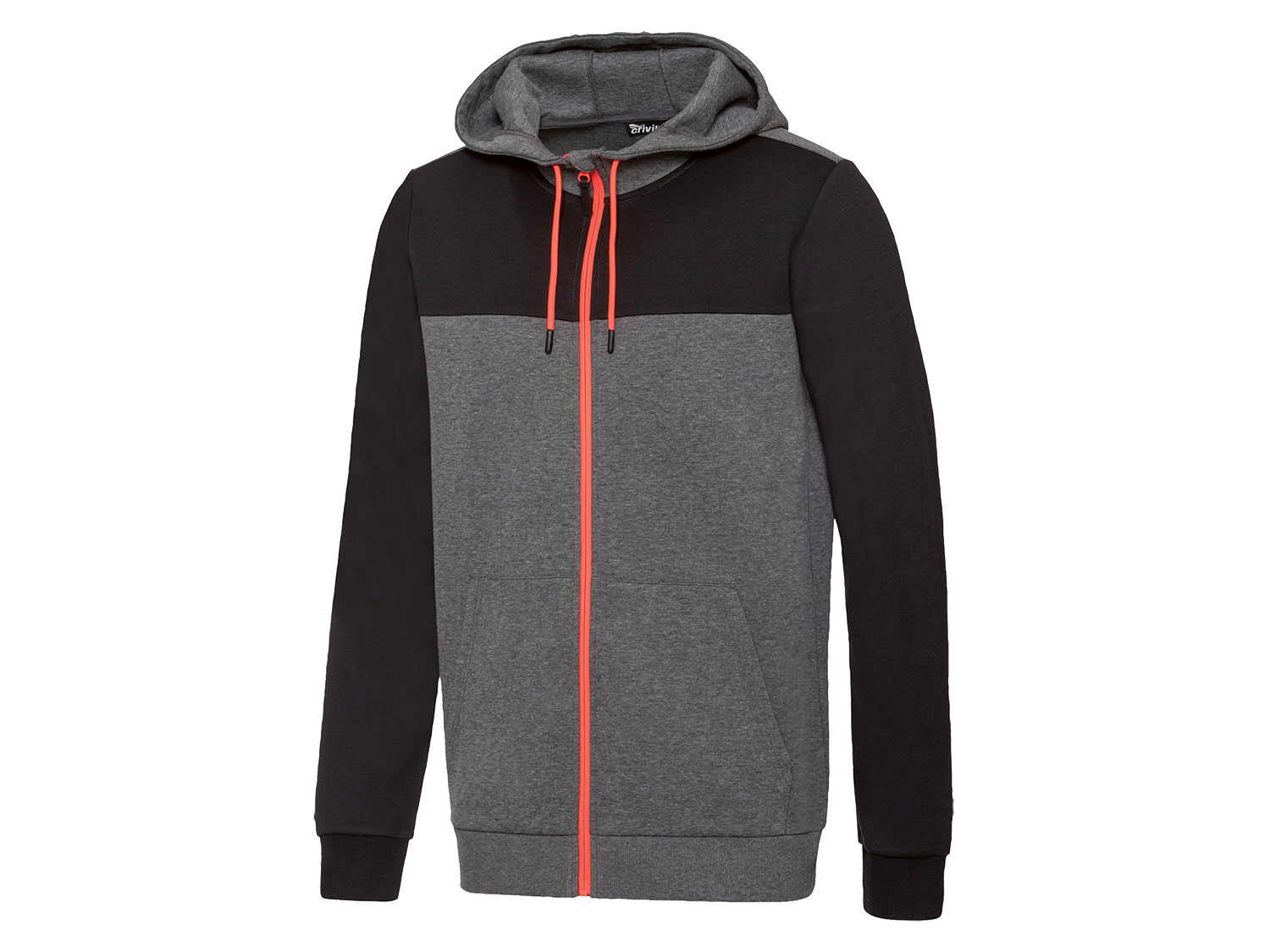 Crivit Bluza dresowa męska M 48/50, Ciemnoszary