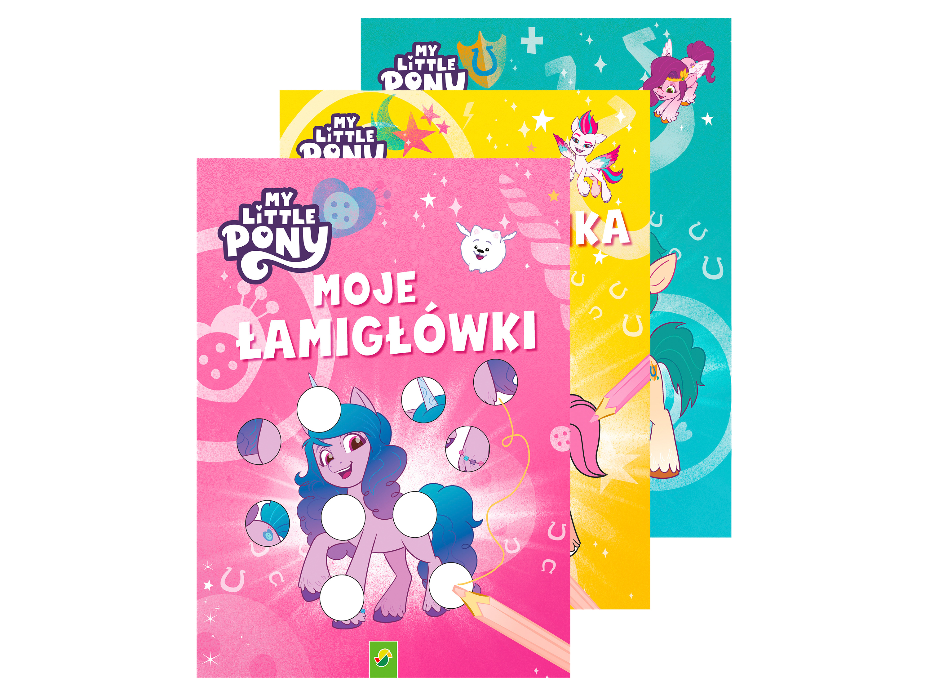 Zestaw łamigłówek dla dzieci, 3 elementy Wzór My Little Pony
