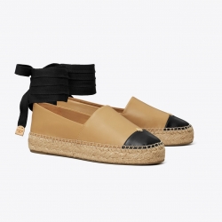 BUTY Tory Burch CAP-TOE 164724 00-GINGER S/BLACK