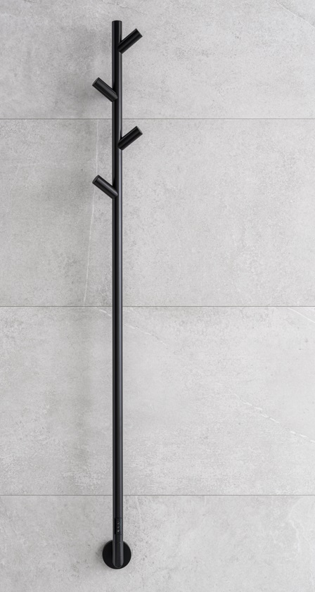 Darmowa Dostawa - Grzejnik elektryczny 170.8x9.1 cm czarny P.M.H. Lisa LS1B