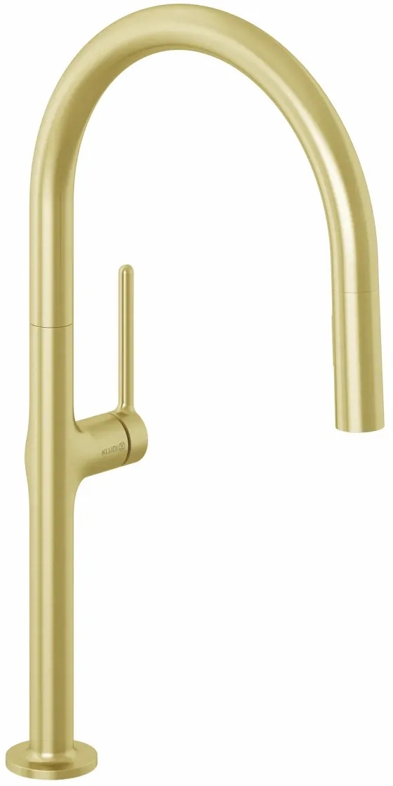 Darmowa Dostawa - Bateria kuchenna stojąca złoto/stare złoto Kludi Reef 50851N075