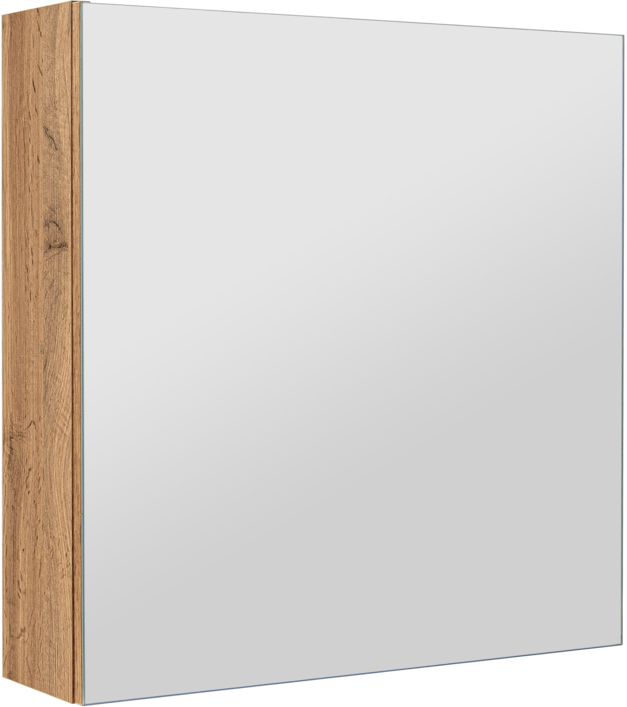 Darmowa Dostawa - Szafka 60x14x60 cm z lustrem dąb Astor Ida AMMSL6040N