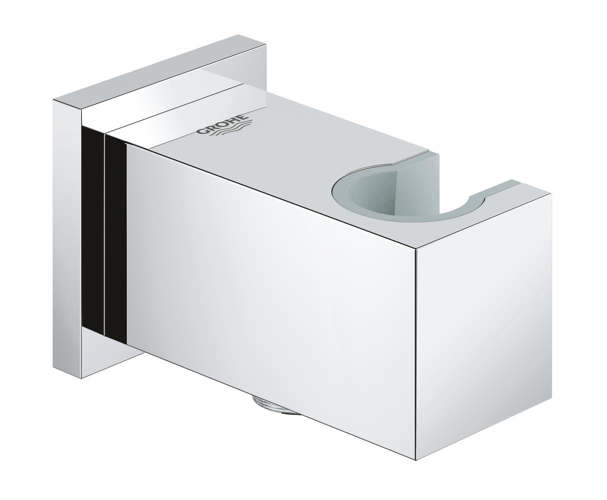 Darmowa Dostawa - Przyłącze kątowe z uchwytem starlight chrome Grohe Euphoria Cube 26370000
