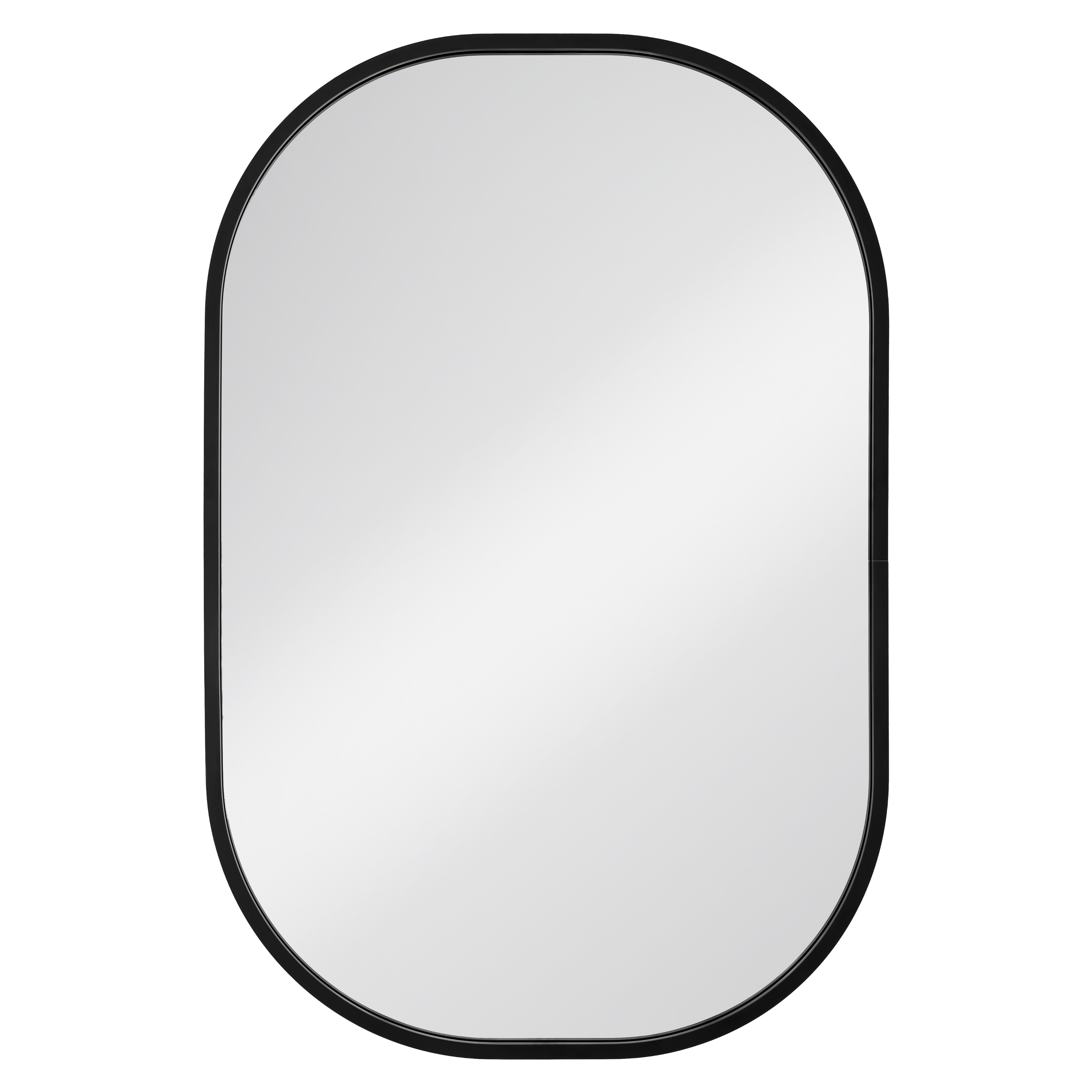 Darmowa Dostawa - Lustro 40x60 cm owalne czarny Dubiel Vitrum Luis 5905241012827