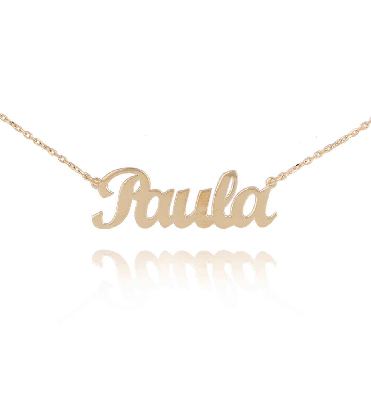 Naszyjnik pozłacany PAULA - By Dziubeka
