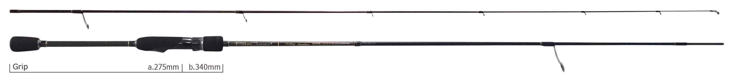 Yamaga Blanks Wędka BlueCurrent 73 Plug Seamless TZ Nano Spin 222cm 6g