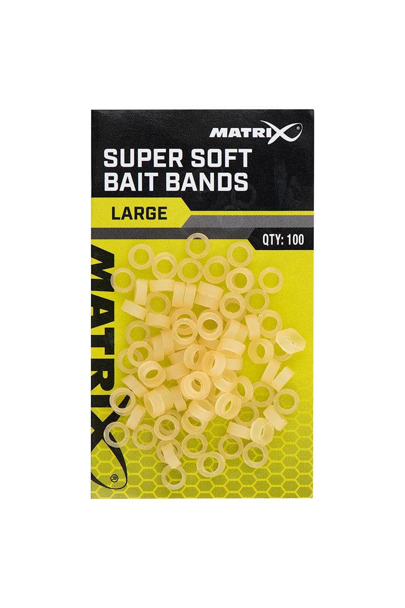 Matrix Gumki do Pelletu Super Soft Bait Bands Large