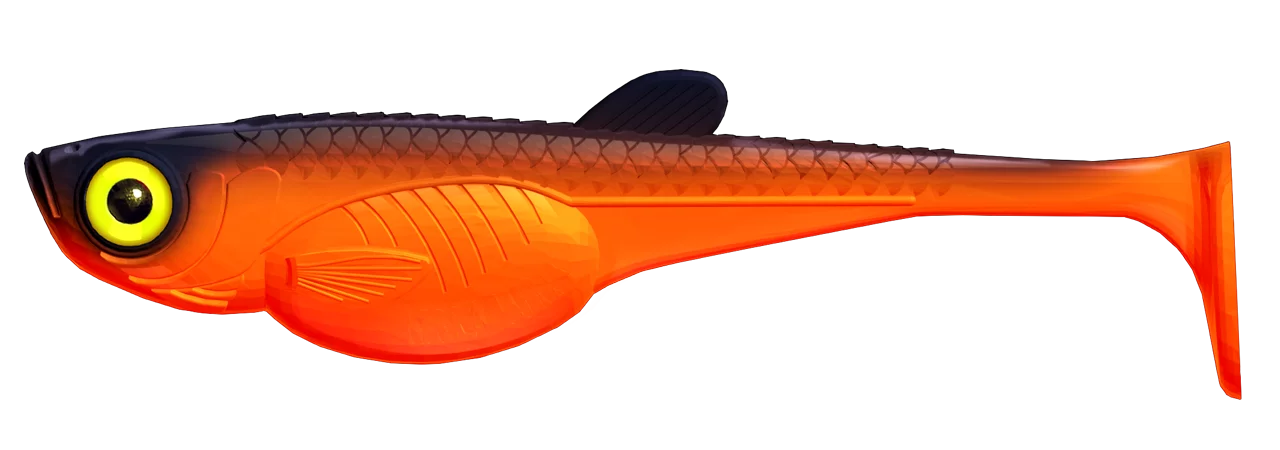 Libra Lures Guma Embrion Shad 20cm #011 Hot Orange