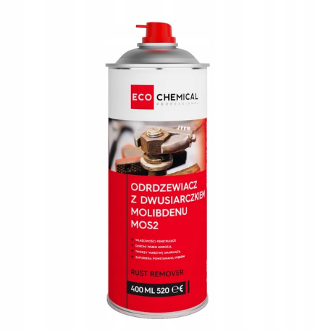 ECOCHEMICAL ODRDZEWIACZ MOLIBDENOWY MOS2 400ML - Petrostar