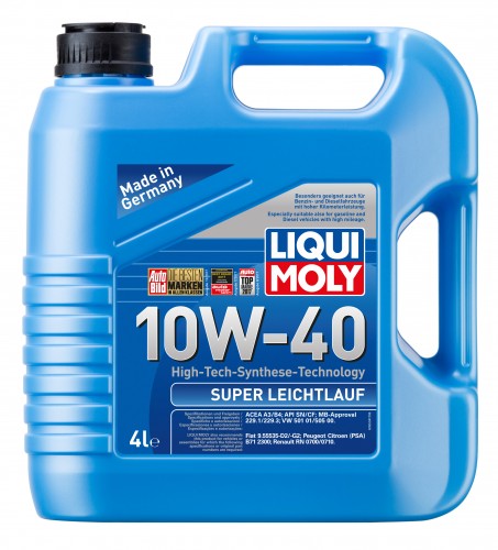 LIQUI MOLY SUPER LEICHTLAUF 9504 10W40 4L - Petrostar