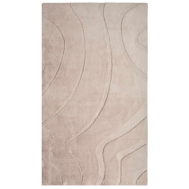 Dywan 80x150 cm Rabbit Malmo 3D e-floor puszysty ciemny beżowy 1 szt