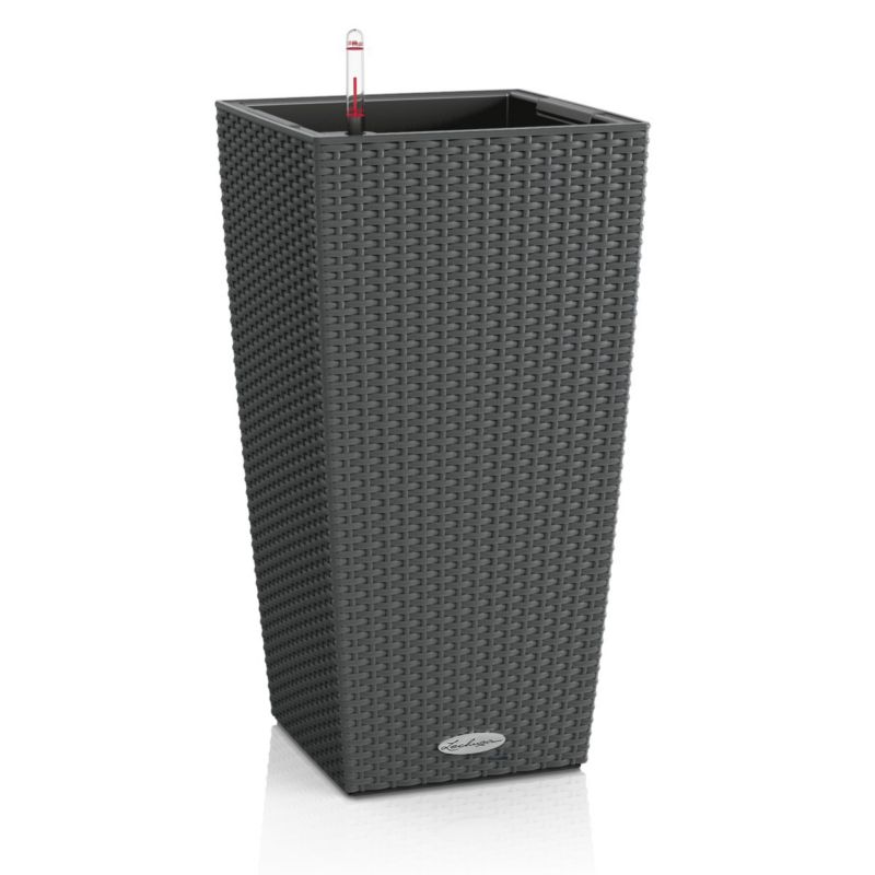 Doniczka Lechuza Do Domu Ogrodu CUBICO 30 Cottage Granit 1 szt