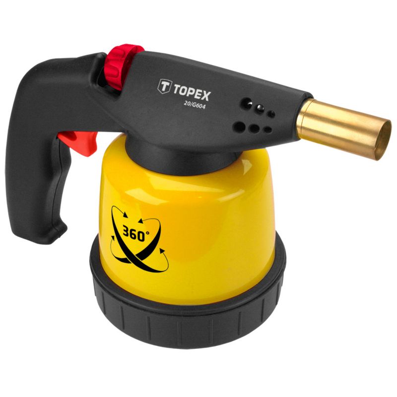Lampa TOPEX lutownicza gazowa na naboje 190 g, zapłon piezo 1 szt