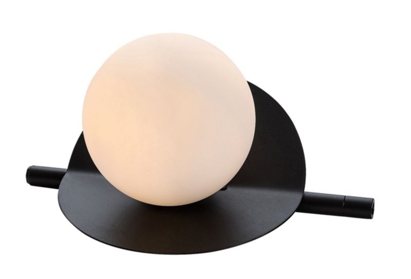 Lampa stołowa Rabalux Jules czarno-biała 1 x G9 x 5W IP20 wym: 12 x 22 x 10.5 cm metal - 1 szt.