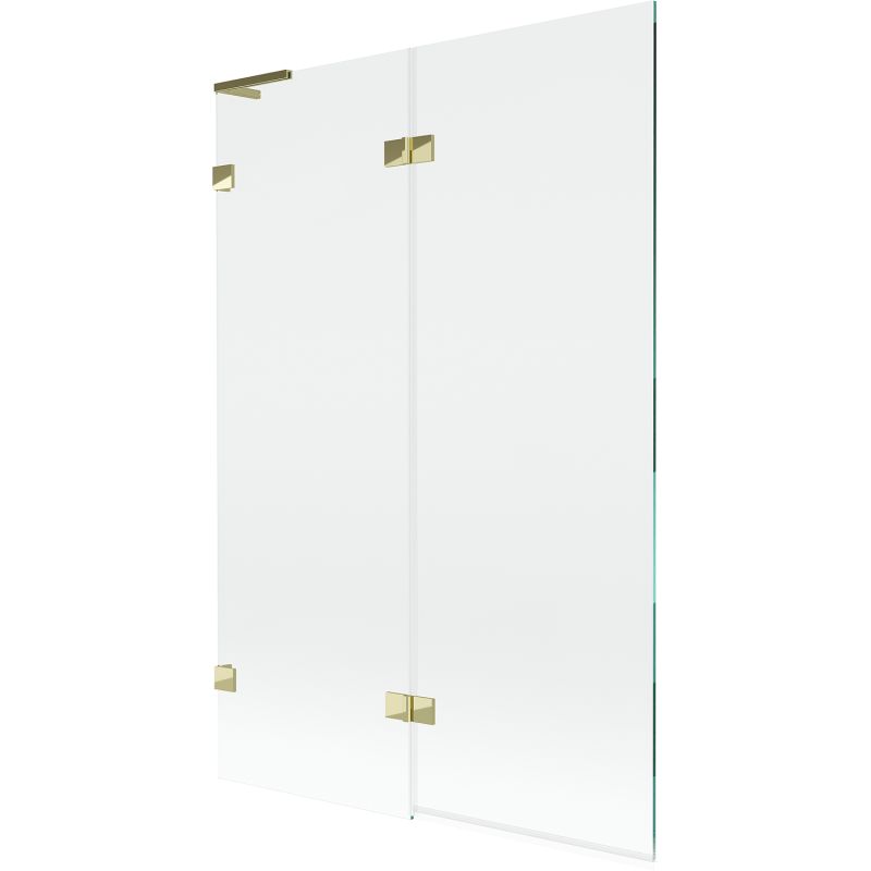 Parawan nawannowy Mexen Lunar L złoty transparentny 120x150 2-skrzydłowy 1 szt