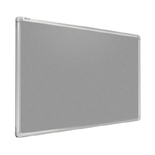 Tablica tekstylna w ramie aluminiowej ALLboards 200x100 cm filc szary 1 szt.