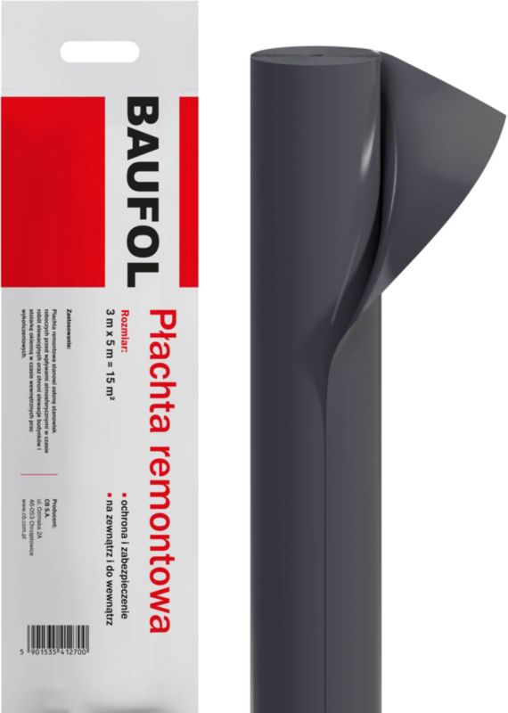 Płachta remontowa Baufol 3 x 5 m