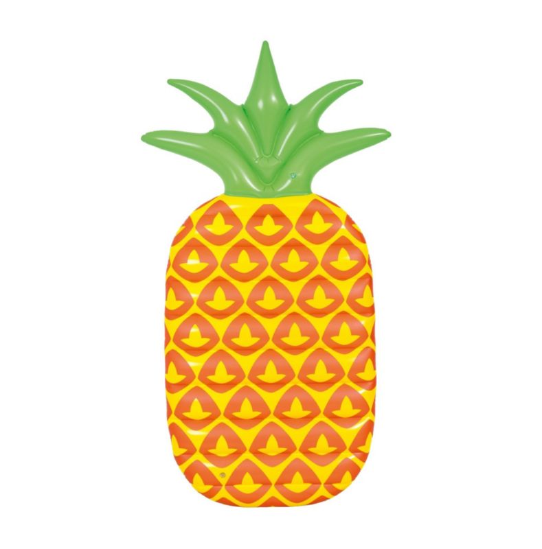 Materac Mirpol dmuchany do pływania ananas żółty 1 szt.