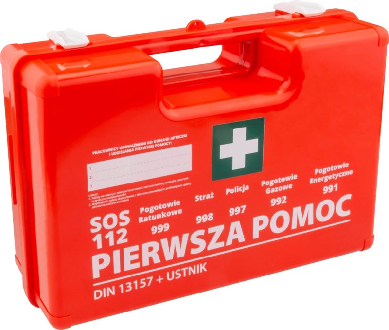 Apteczka Stahl 33 x 24,5 x 12,5 cm DIN 13157