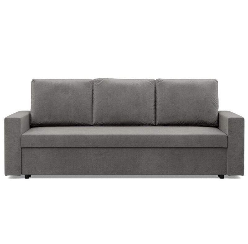 Kanapa TYLETEGOTU 3 osobowa BLOM velvet jasny szary 1 szt