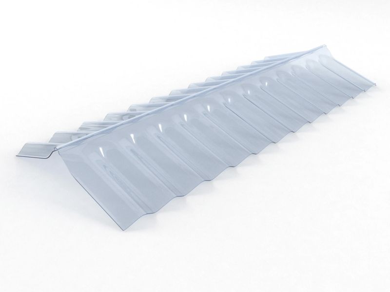 Profil kalenicowy poliwęglanowy BeeHive 127x15x15cm 1 szt.