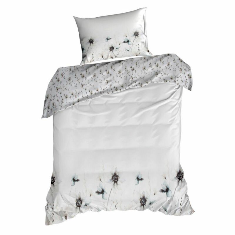 Pościel Premium22 Eurofirany 140 x 200 beżowa bawełna satynowa 1 kpl.