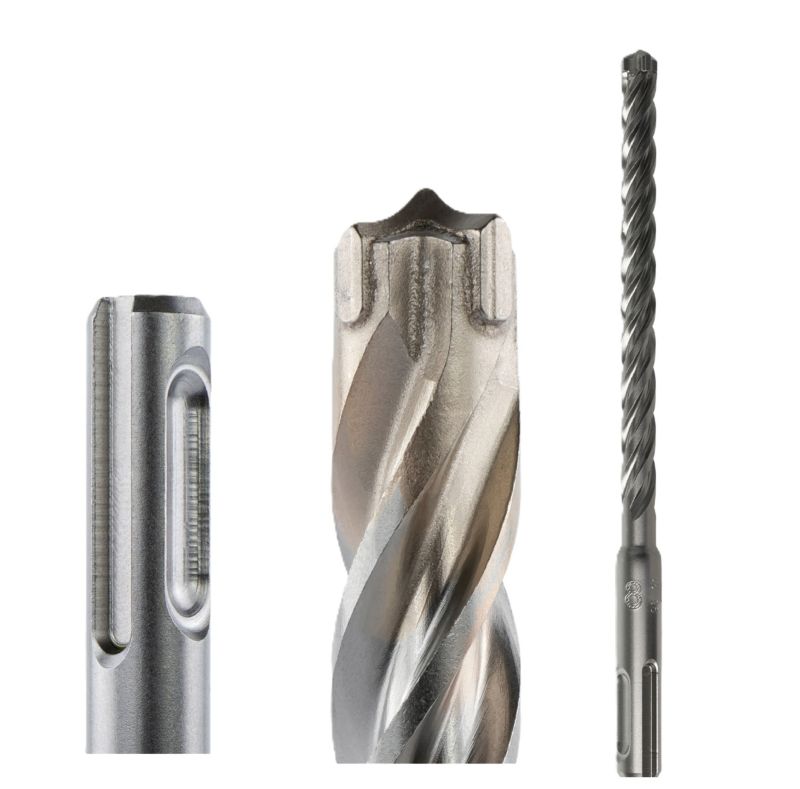 Wiertło do betonu Milwaukee MX4 SDS Plus czteroostrzowe 8x150/215 mm 1szt