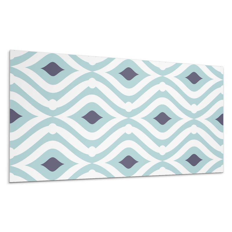 Panel samoprzylepny Wallfluent 100x50 cm Wzór fal i rombów 1 szt.