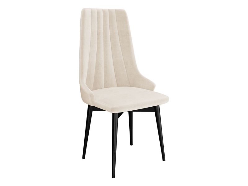 Krzesło MIRJAN 24 S93 czarny + kremowy 1 szt.