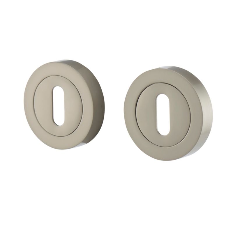 Szyld okrągły Colours Jallais klucz nikiel mat