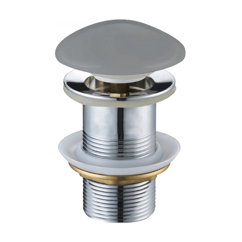 Korek klik-klak okrągły Mexen jasny szary ceramika 1 szt.