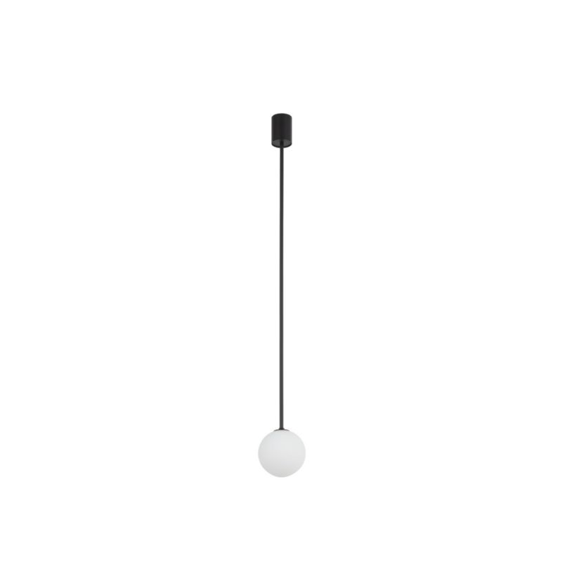 Lampa sufitowa wisząca Nowodvorski Lighting Kier czarno-biała kula 1xG9 x 12W 1 szt.