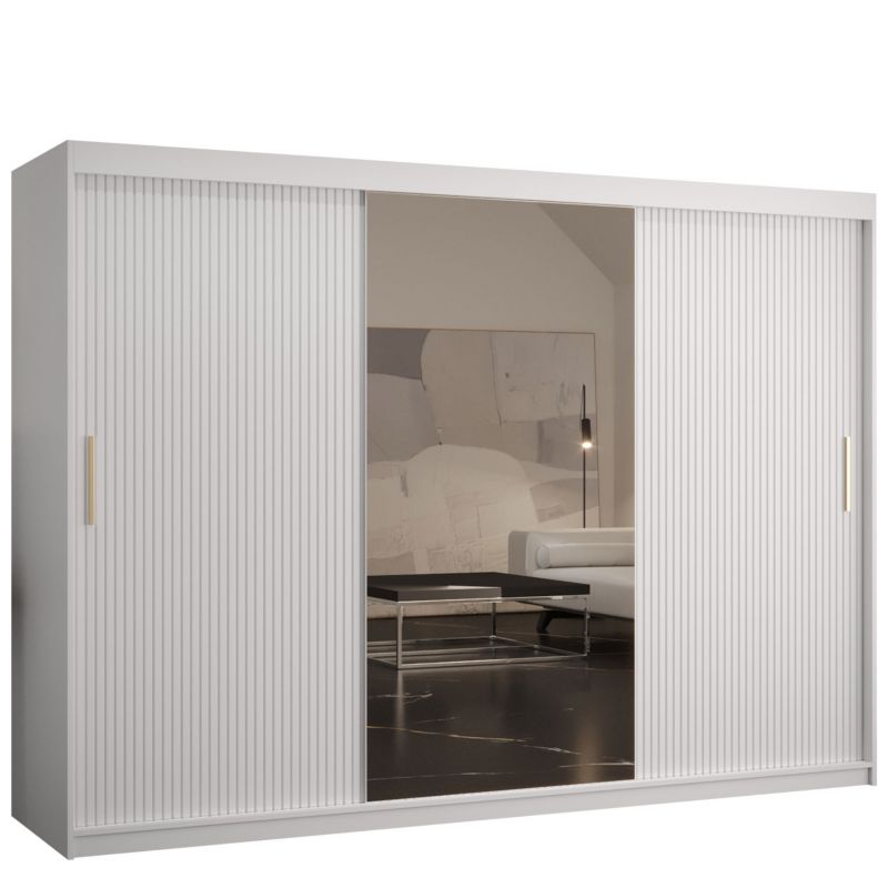 Szafa MIRJAN 24 Riflo Slim 2 250 biały 1 szt.