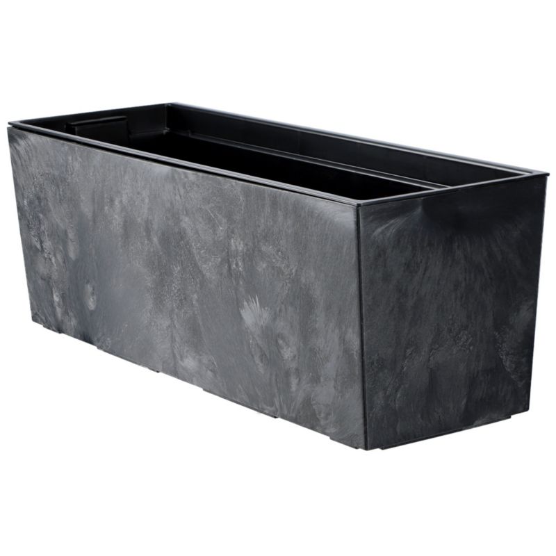 Doniczka KADAX Donica Na Kwiaty 56cm Osłonka Z Wkładem Skrzynka Balkonowa 1 szt.