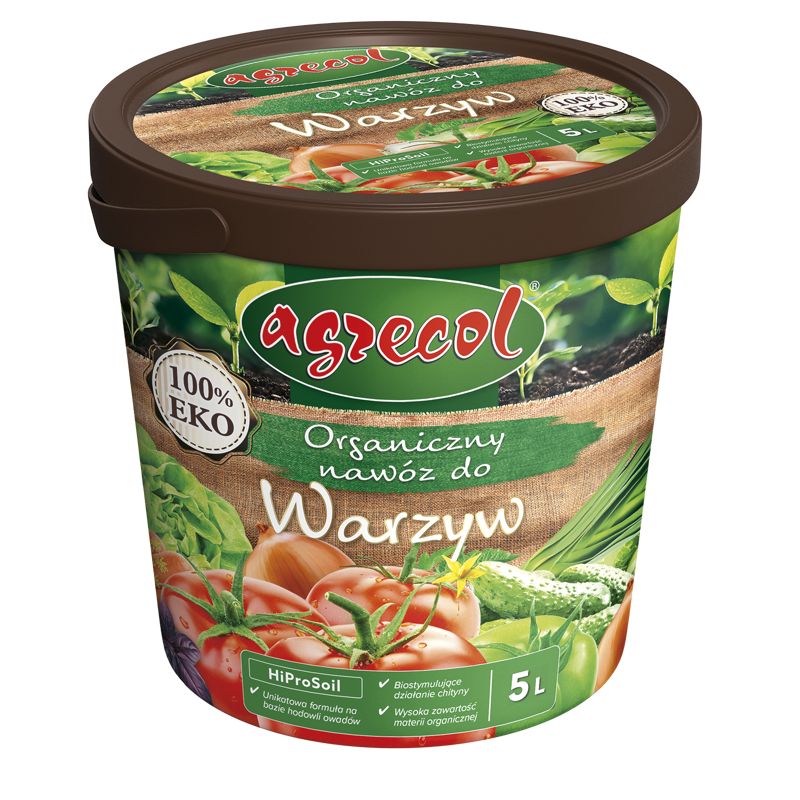 Nawóz do warzyw Agrecol Hiprosoil organiczny 5 l