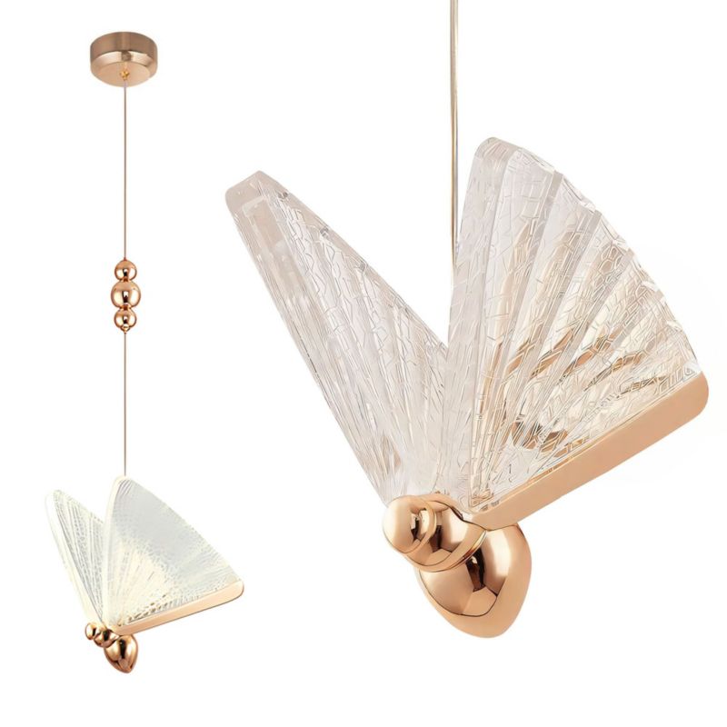 Lampa Sufitowa Wisząca Toolight Lhj105-1Cp Złoty 1Szt