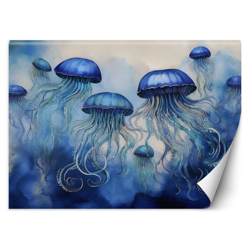 Fototapeta Feeby Niebieskie meduzy morskie 400x280 1 szt