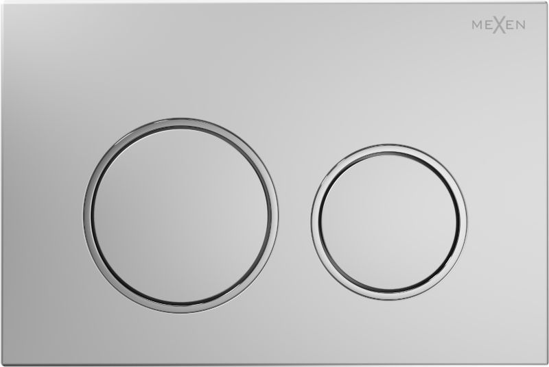 Przycisk spłukujący Mexen Fenix 07 XS chrom matowy 1 szt.