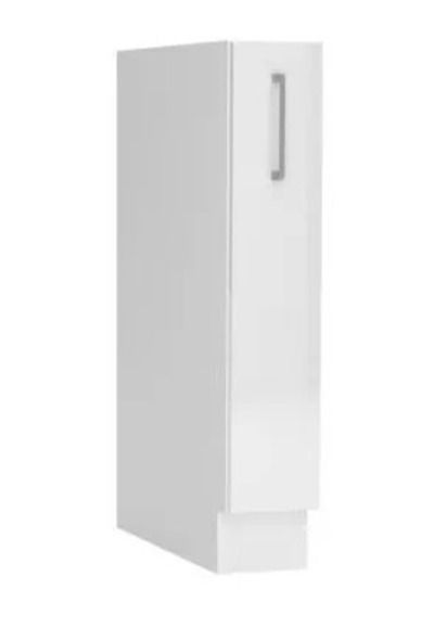 Szafka kuchenna stojąca CARGO 15 Stolkar VITA D15 biała połysk z koszem 1 szt